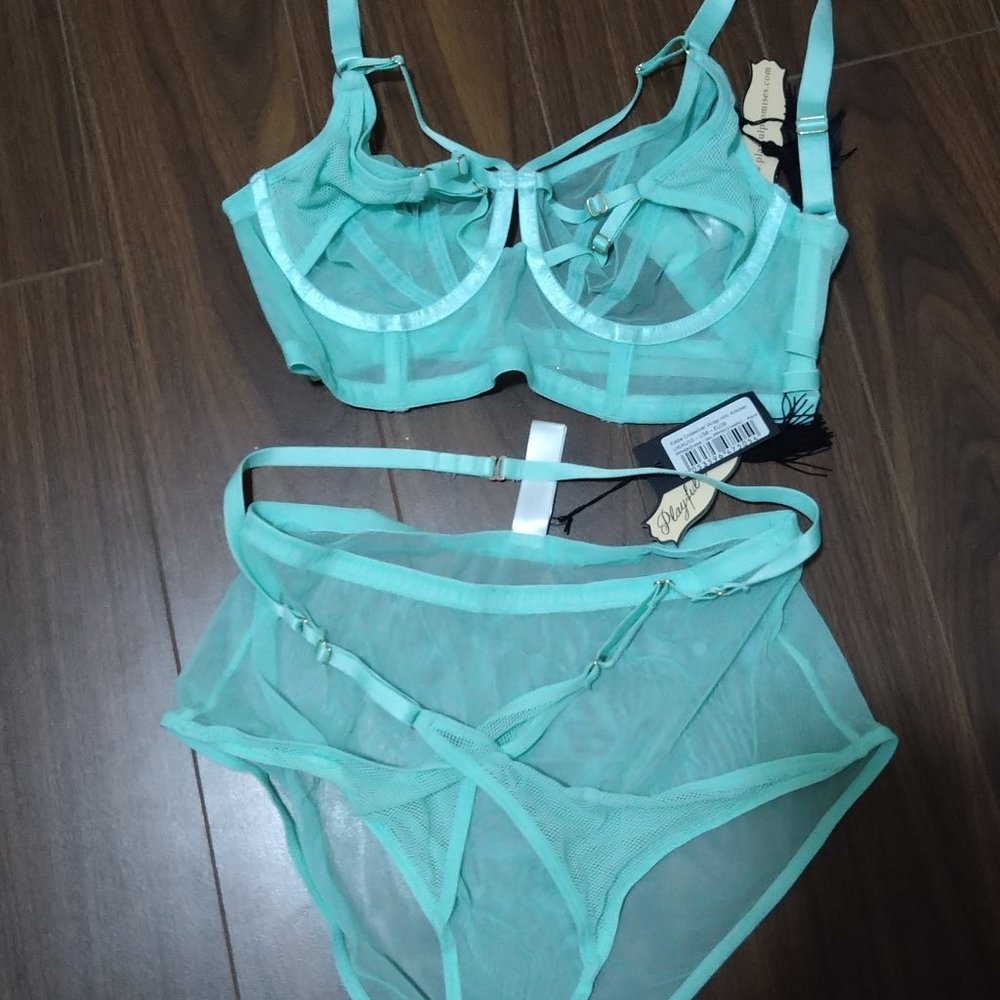 Playful Promises Eddie Bra Set 30DD Brief US 6